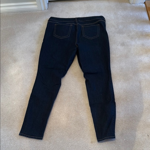 Women's Dark Blue Tall Jeans - Picture 5 of 5